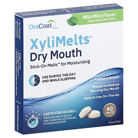 XyliMelts for Dry Mouth, OraCoat, Aid | CarePro Health Services