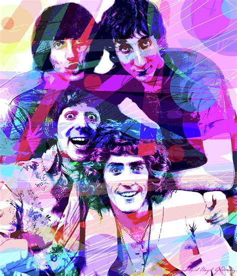 The Who Painting By David Lloyd Glover Pixels