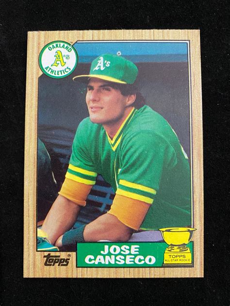 Lot Mint 1987 Topps Jose Canseco Rookie 620 Baseball Card