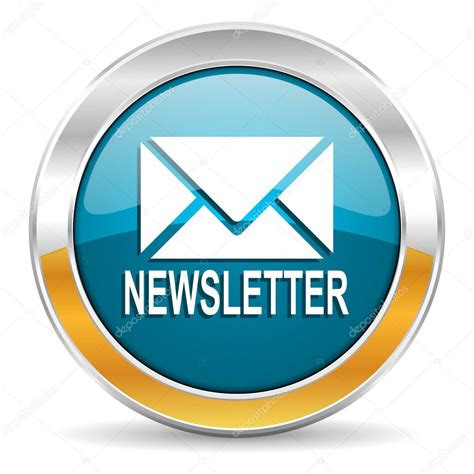 Newsletter Icon Stock Photo By ©alexwhite 35195095