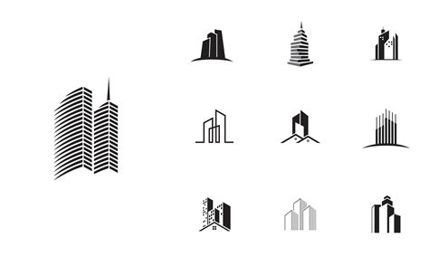 Skyscraper Logo Vector Art, Icons, and Graphics for Free Download