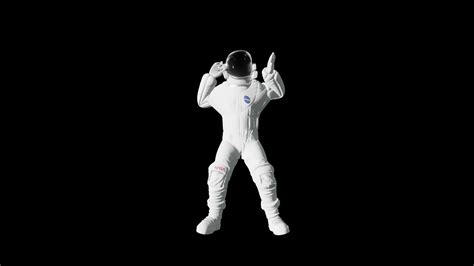 Astronaut Dance Background 26420440 Stock Video at Vecteezy