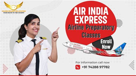 Air India Express Airline Preparatory Classes Golden Epaulettes