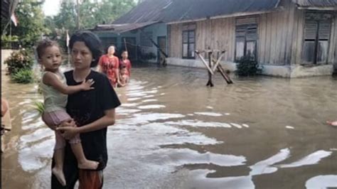 Banjir Rendam 1 290 Rumah Warga Asahan