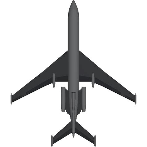 SimplePlanes | Tupolev Tu-154(First version)