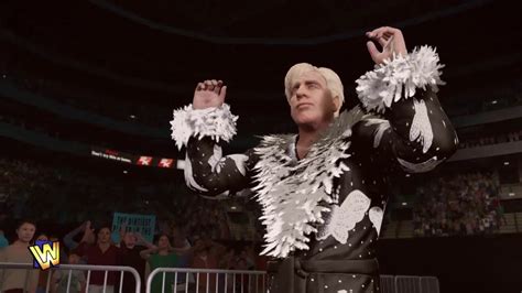 Ric Flair Entrance Wwe K Youtube