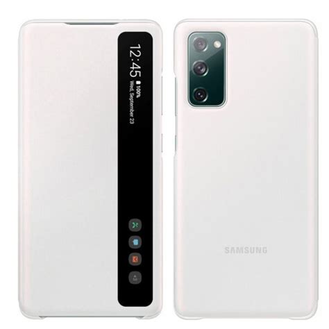 Etui Oryginalne Z KlapkĄ Samsung Smart Clear View S20 Fe White Sklep