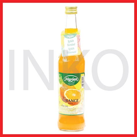 Jual Marjan Squash Rasa Orange Jeruk Botol Ml Shopee Indonesia