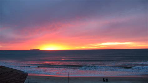 Disfrutando El Atardecer Playas De Tijuana Vista Desde El Flickr