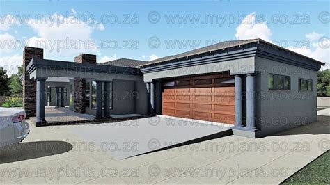 Primary Townhouse Bedroom House Plans With Double Garage In South