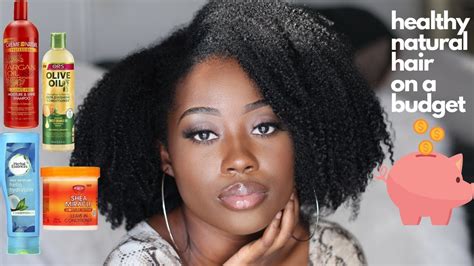 How To Grow And Maintain Healthy Natural Hair On A Budget Youtube