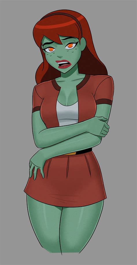 Miss Martian Рисунки девушки Картины кораблей Сексуальные мультфильмы