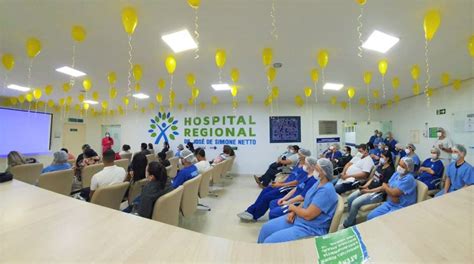 Setembro Laranja Hospital Regional de Ponta Porã conscientiza equipes