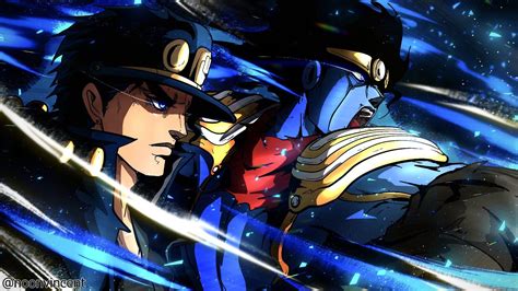 Jotaro and Star Platinum Wallpapers - Top Free Jotaro and Star Platinum Backgrounds ...