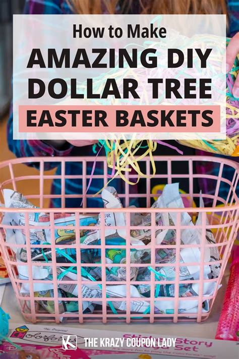 10 Ideas For Dollar Tree Easter Baskets You Ll Love Dollar Tree