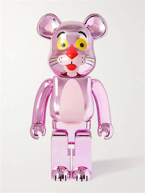 Bearbrick Pink Panther Chrome Ver1000