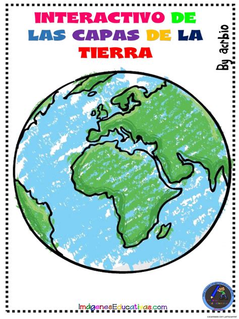 Lapbook Capas De La Tierra Pdf