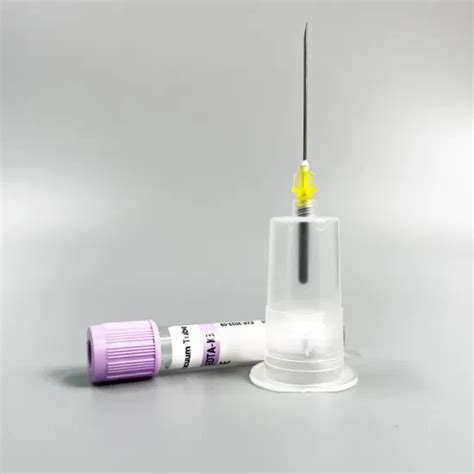 Siny Disposable Medical Sterile Transparent Visible Flash Back Vacuum