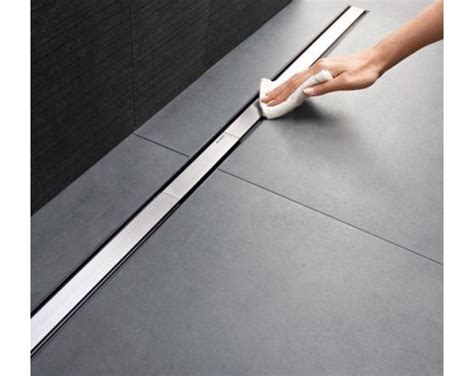 Geberit GE Duschrinne Cleanline 20 30 90cm Edelstahl Geb Schwarz