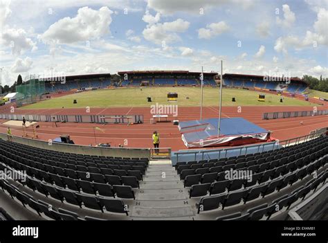 General View Gv Of The Stadium British Athletics Championships