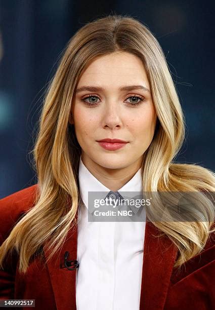 Elizabeth Olsen Appears On Nbc News Today Show Photos And Premium High