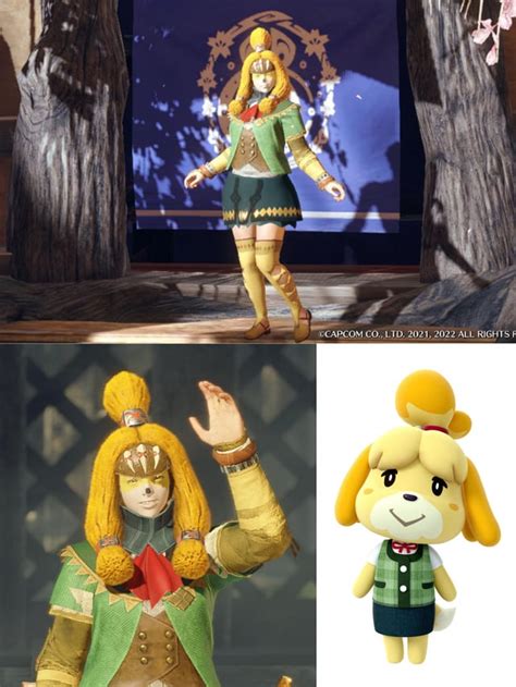 Dressed Up As Our Girl Isabelle In Monster Hunter Rise Is It Cute Or