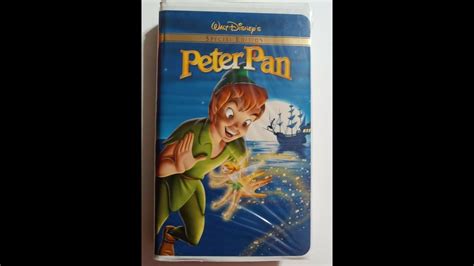 Opening To Peter Pan Vhs Return To Neverland Ticket Version