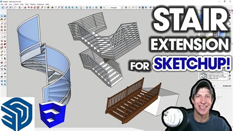 Creating STAIRS In SketchUp With This SketchUp Extension YouTube