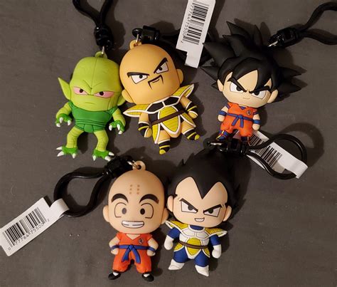 Dragon Ball Z Bag Clips Count Series Figural Mini Figures