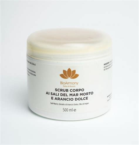 Scrub Corpo Gel Ai Sali Del Mar Morto E Arancio Dolce 500 Ml