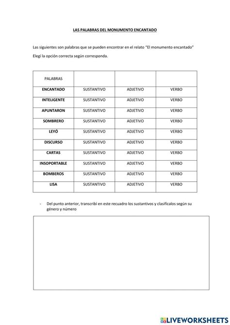 Verbos Online Exercise For Cuarto Grado Live Worksheets