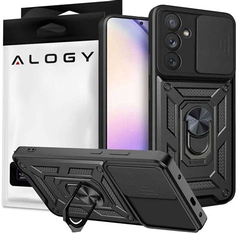 Etui Pancerne do Samsung Galaxy A54 z osłoną aparatu Alogy Camshield