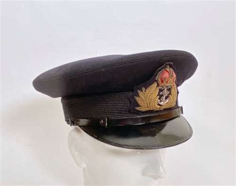 Ww Royal Navy Officers Cap Large Size