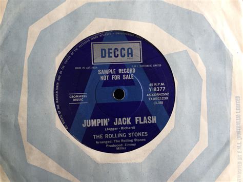 The Rolling Stones - Jumpin' Jack Flash (1968, Vinyl) | Discogs