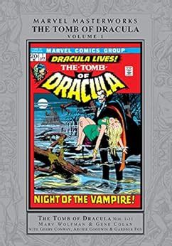 Amazon Tomb Of Dracula Masterworks Vol 1 Tomb Of Dracula 1972