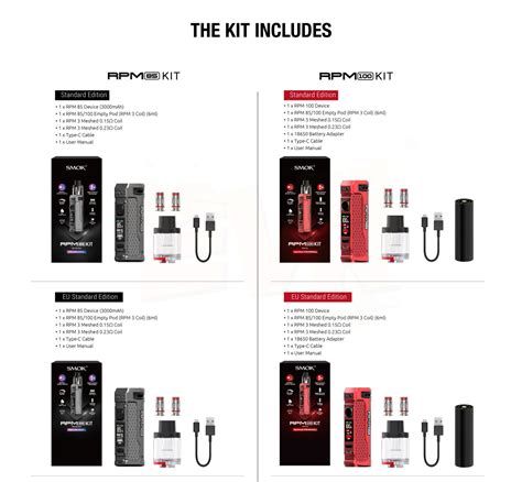 Smok Rpm Pod Kit W Pod Kit Every Thailand