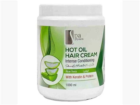 Spa System Hot Oil Hair Cream Aloe Vera 1000ml 00024806