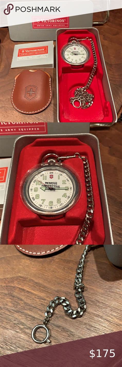 Victorinox Swiss Army Pocket Watch And Travel Alarm