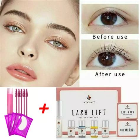 Eyelash Perming Curling Kit Lash Lift Kit Semi Permanent Eyelash Perm