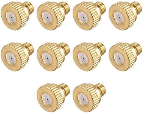 Amazon Uxcell Brass Misting Nozzle 10 24 UNC 0 5mm Orifice Dia