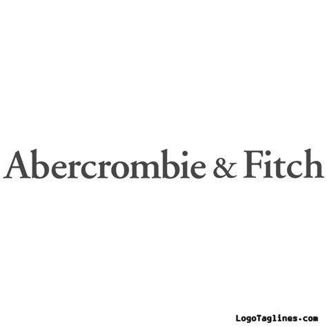 Abercrombie And Fitch Logo And Tagline Slogan Founder