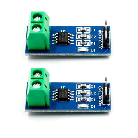 2 Stück ACS712 Stromsensor ACS712ELCTR 5A 20A 30A für Arduino Raspberry