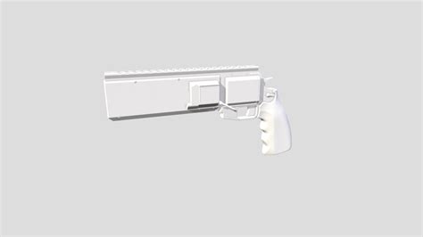 Sci-fi revolver concept - 3D model by Mr_Buongiorno (@anthonyk532 ...