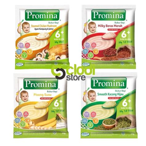 Jual Promina Bubur Tim Bayi Cereal Sachet Gr Gr Makanan Mpasi Baby