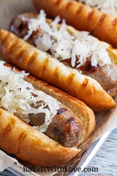 Grilled Brats Perfect Brats Every Time Bake It With Love