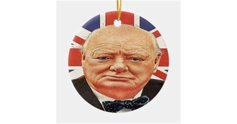 Sir Winston Churchill Ceramic Ornament Zazzle