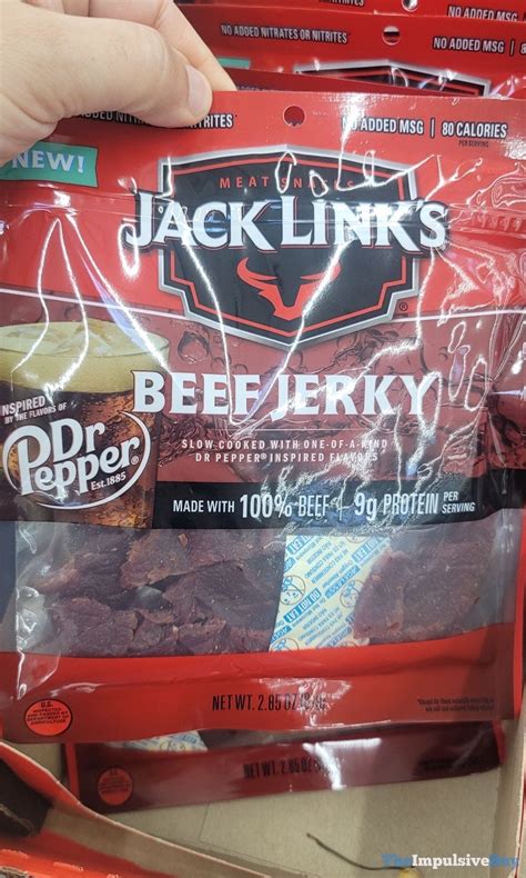 Spotted Jack Links Dr Pepper Inspired Beef Jerky The Impulsive Buy