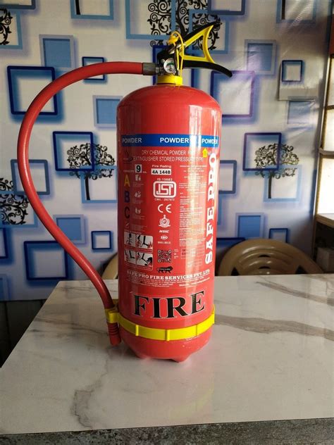 Dry Powder Type 9kg Abc Stored Pressure Fire Extinguisher For Industrial Use At Rs 2000 In Atpadi