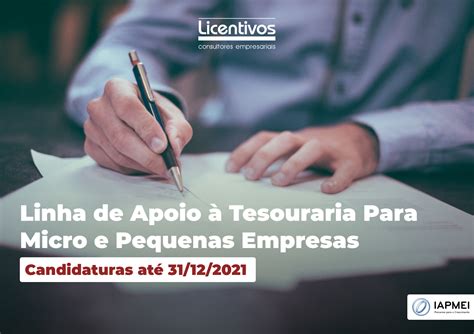 Linha de Apoio à Tesouraria Para Micro e Pequenas Empresas IAPMEI