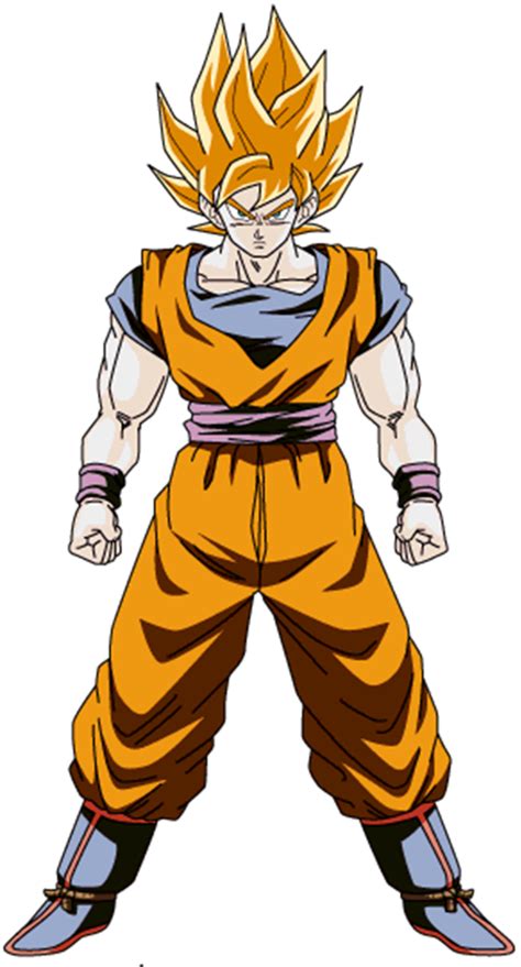 Super Saiyan Goku Dokkan Battle Render 12 By Princeofdbzgames On Deviantart